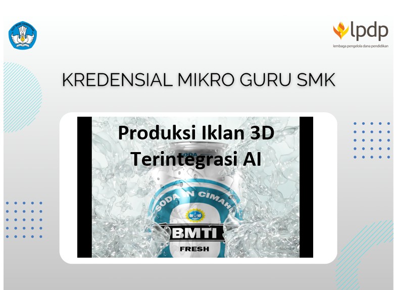 Produksi Iklan 3D Terintegrasi AI