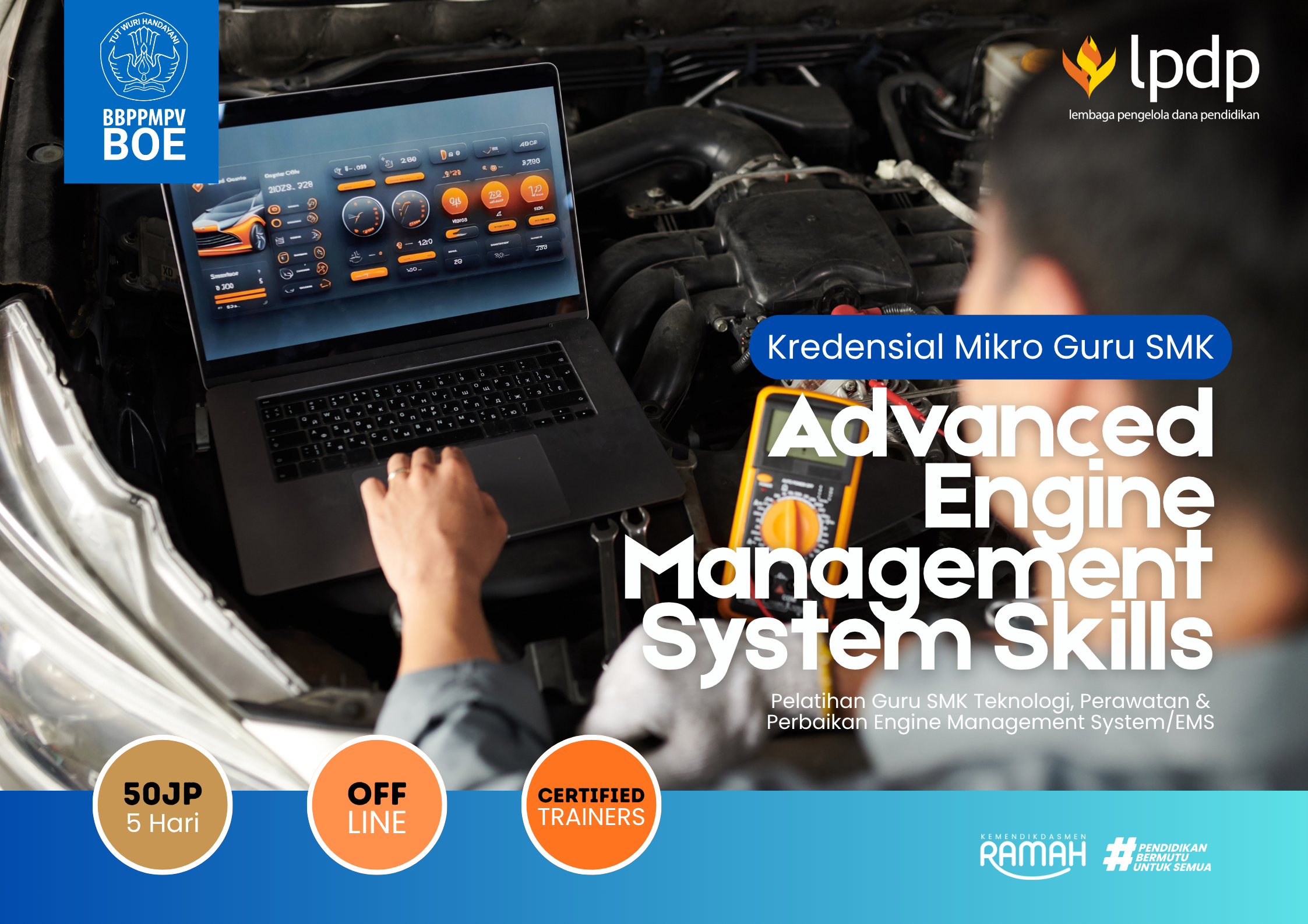 Advanced Engine Management System Skills (Pelatihan Guru SMK Teknologi, Perawatan & Perbaikan Engine Management System/EMS)