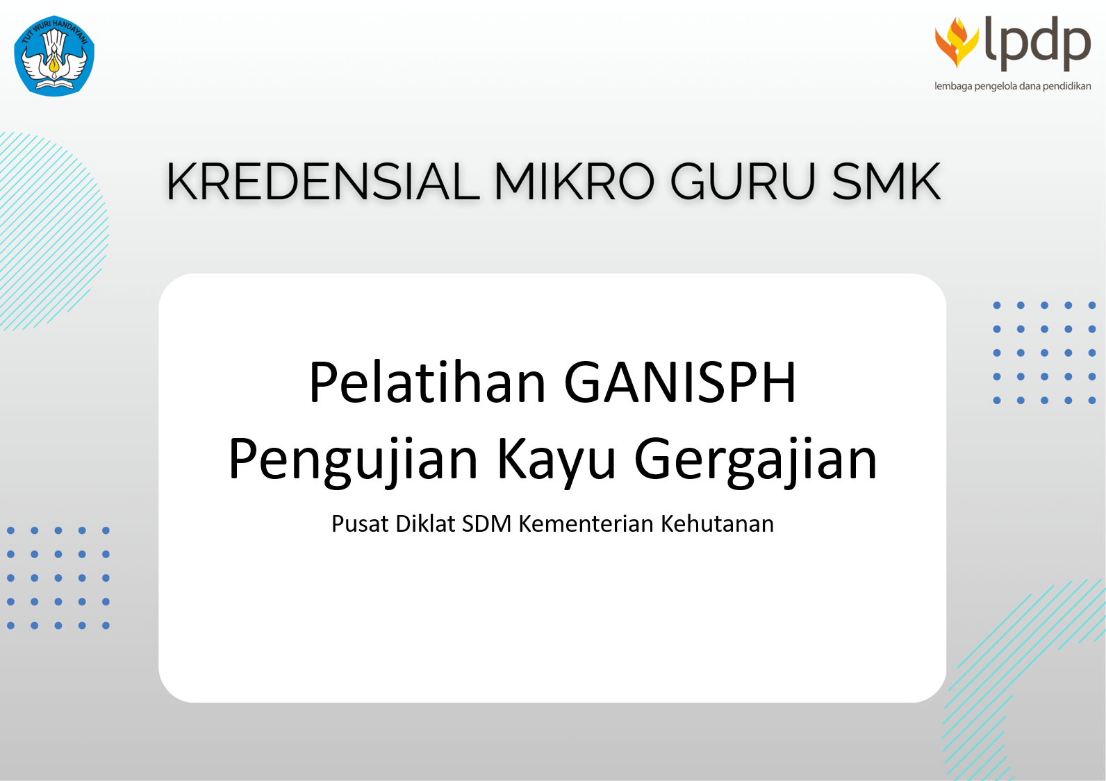 GANISPH Pengujian Kayu Gergajian