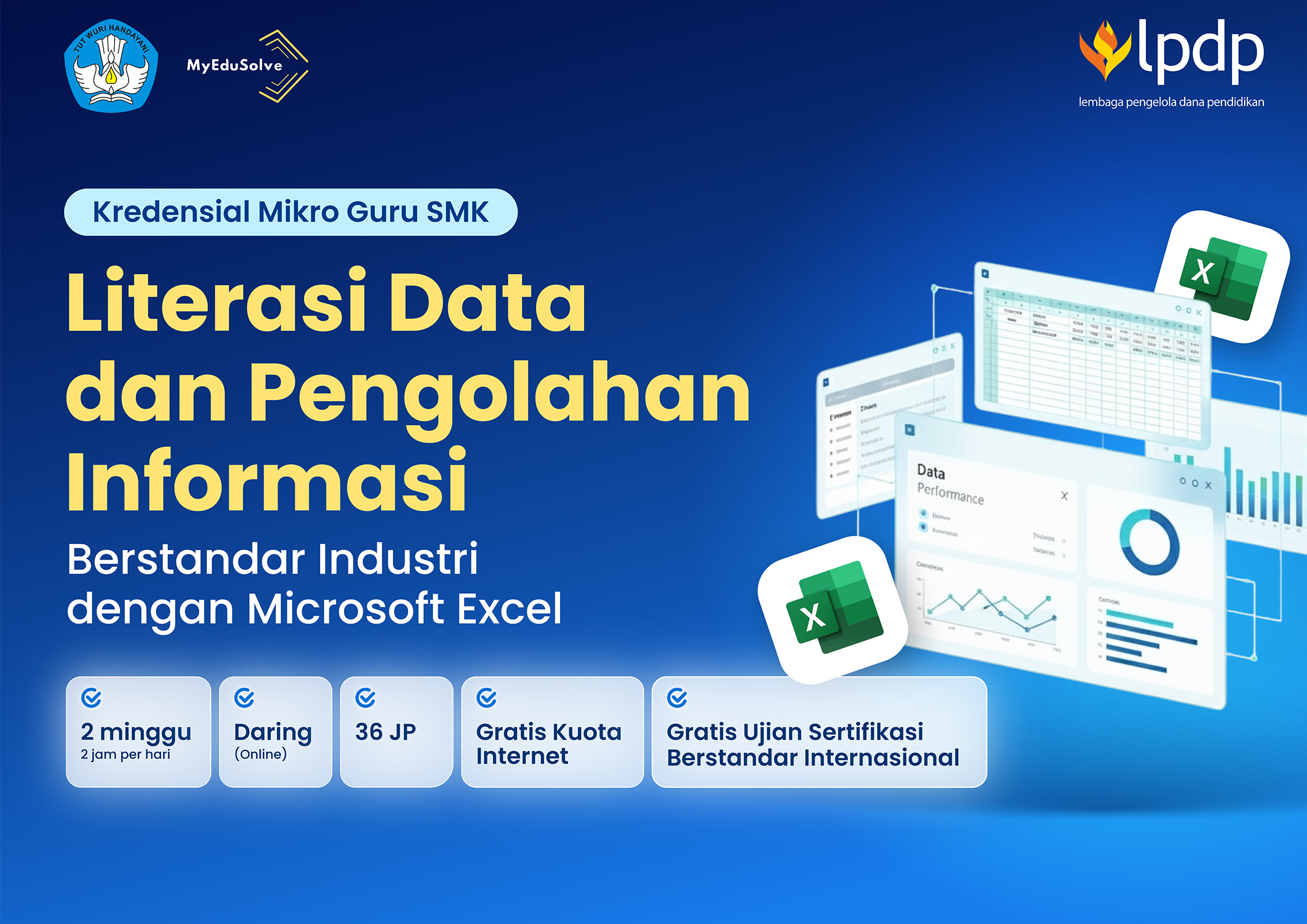 Literasi Data dan Pengolahan Informasi Berstandar Industri dengan Microsoft Excel