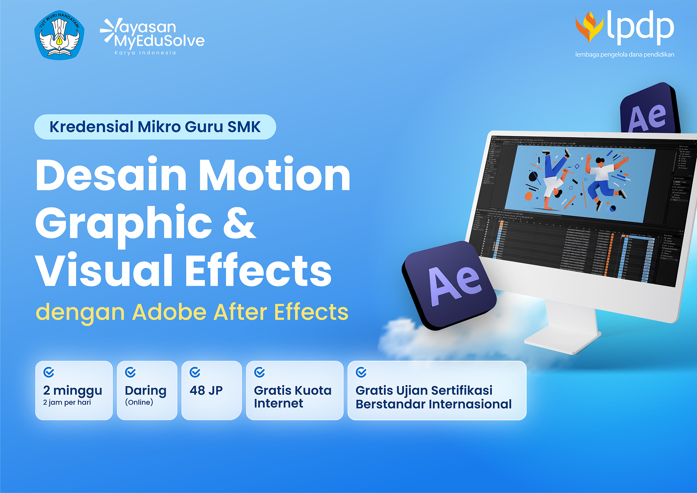Desain Motion Graphic & Visual Effects dengan Adobe After Effects